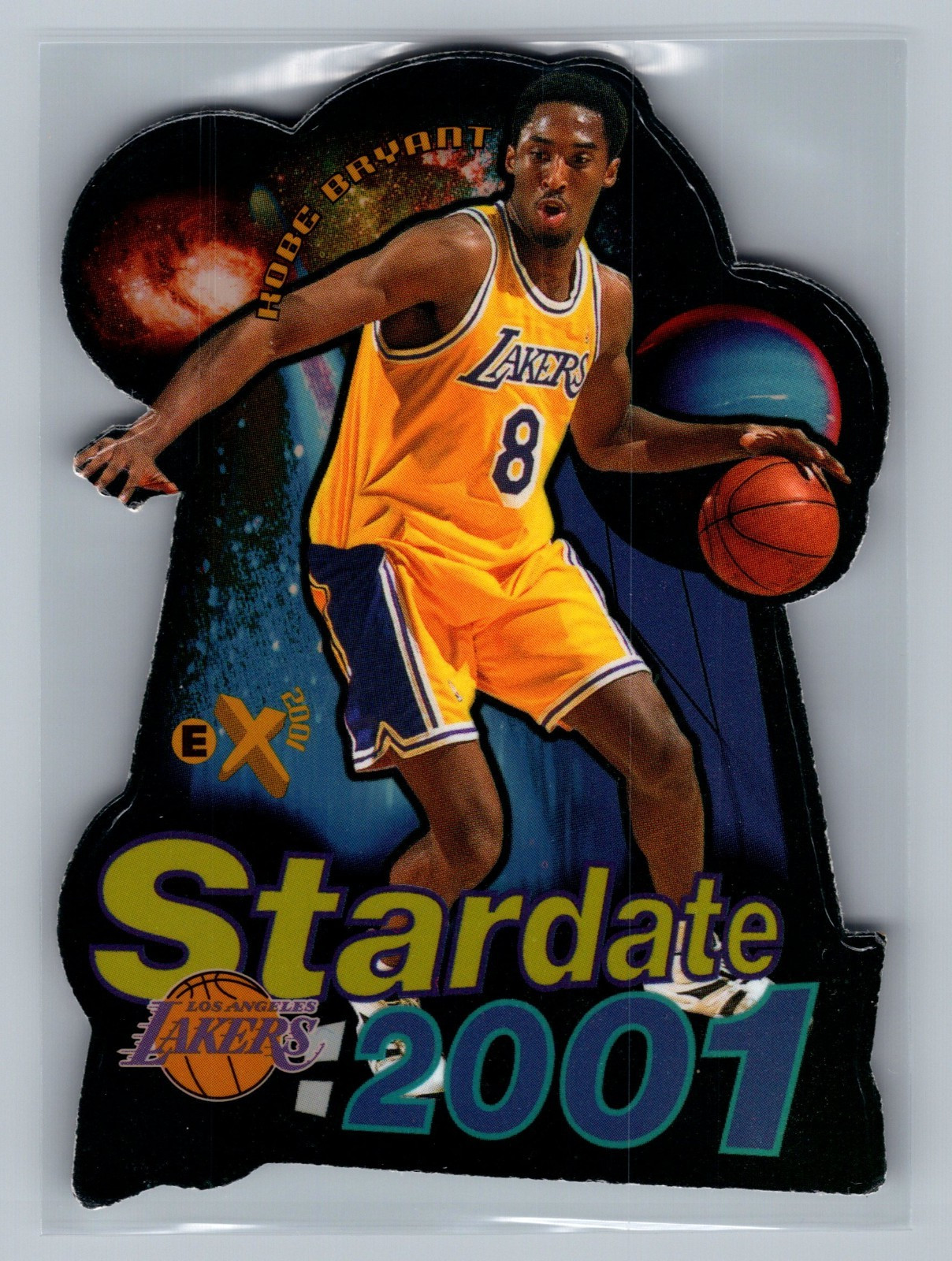 1998-99 Skybox EX 2001 - Stardate 2001 Kobe Bryant #3 - HOF EX-MT 1998-99 Skybox EX 2001 - Stardate 2001 Kobe Bryant #3 - HOF EX-MT