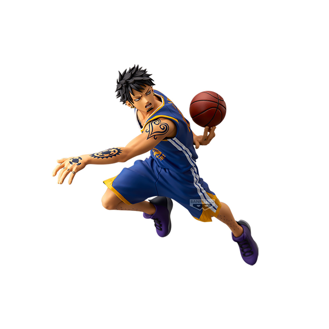 Bandai Banpresto One Piece x NBA Master Stars Piece Trafalgar Law Warriors Bandai Banpresto One Piece x NBA Master Stars Piece Trafalgar Law Warriors
