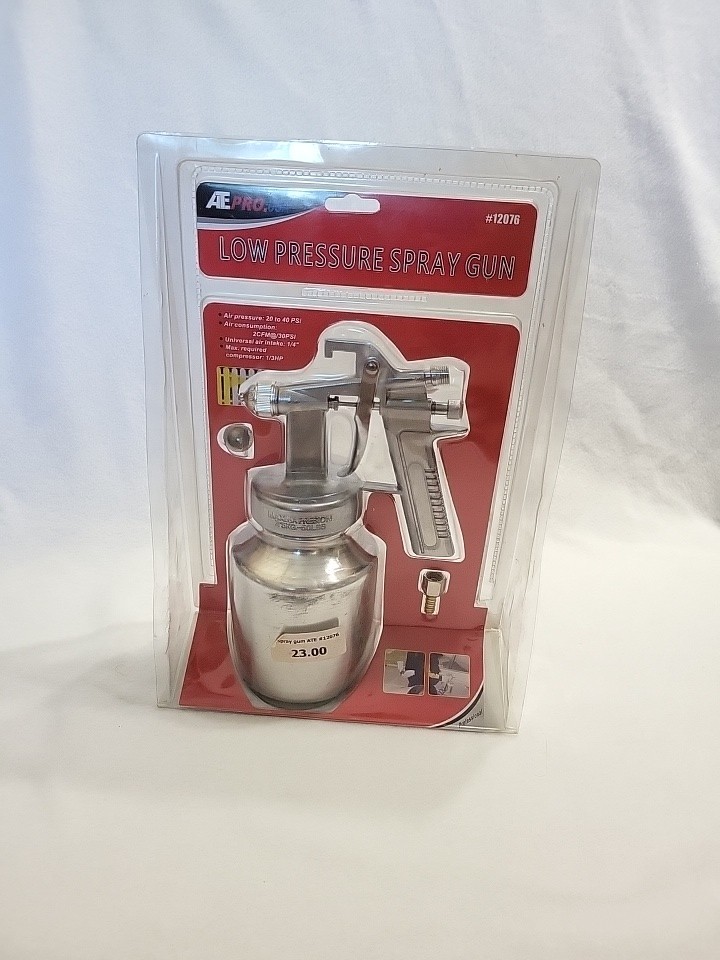 ATE Pro.USA Low Pressure Spray Gun (Model #12076) New In Box ATE Pro.USA Low Pressure Spray Gun (Model #12076) New In Box