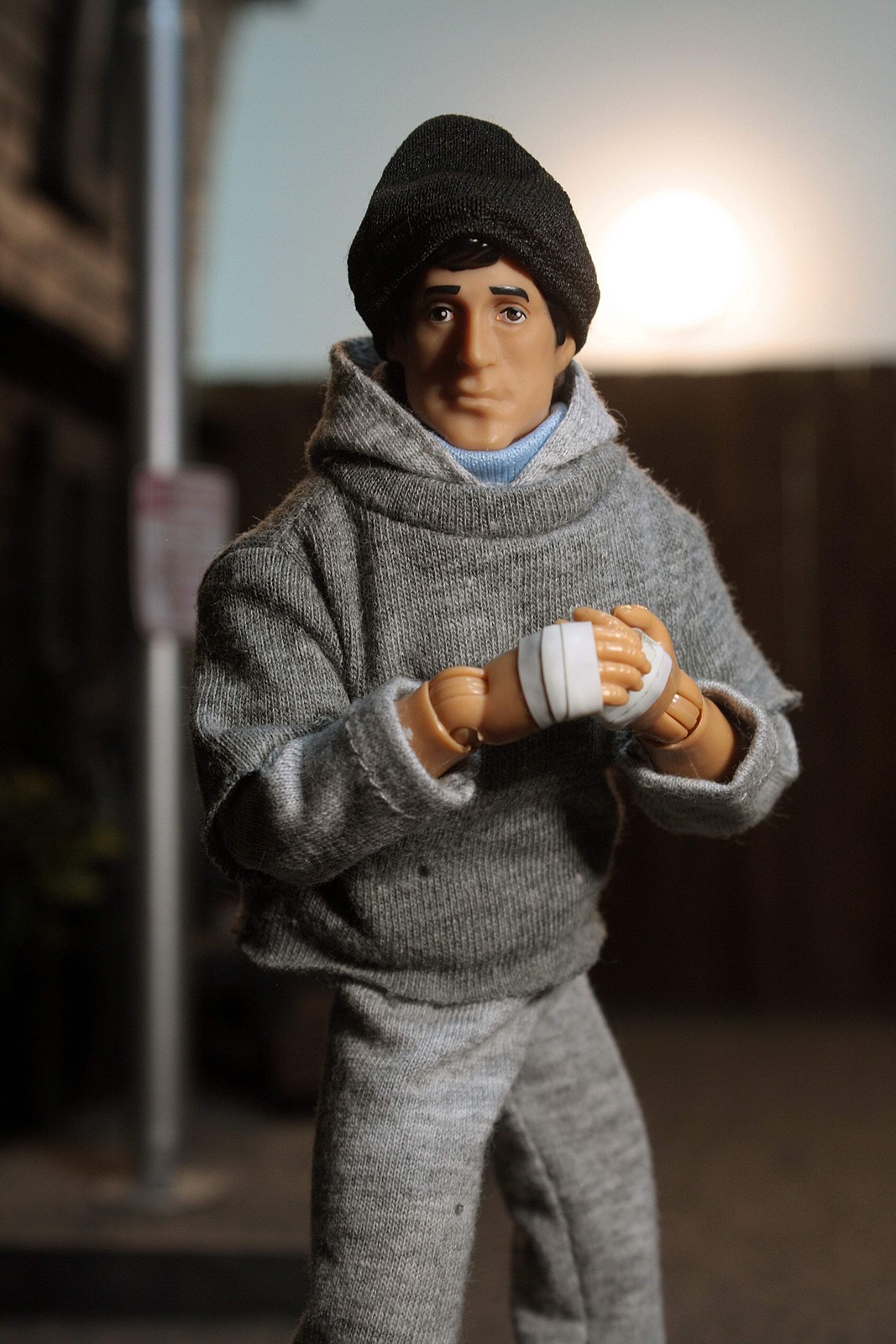 MEGO ZLC Exclusive Rocky Balboa in Training Sweatsuit 8\