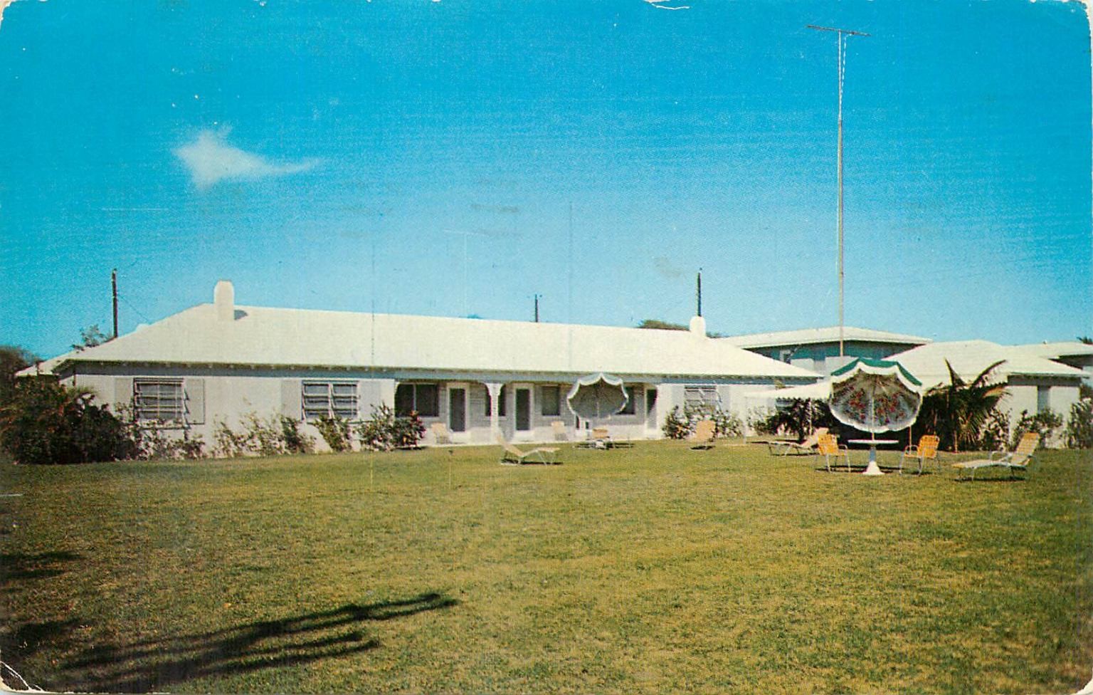 1956 Elysian Apartments Delray Beach Florida Vintage Postcard Dexter Press