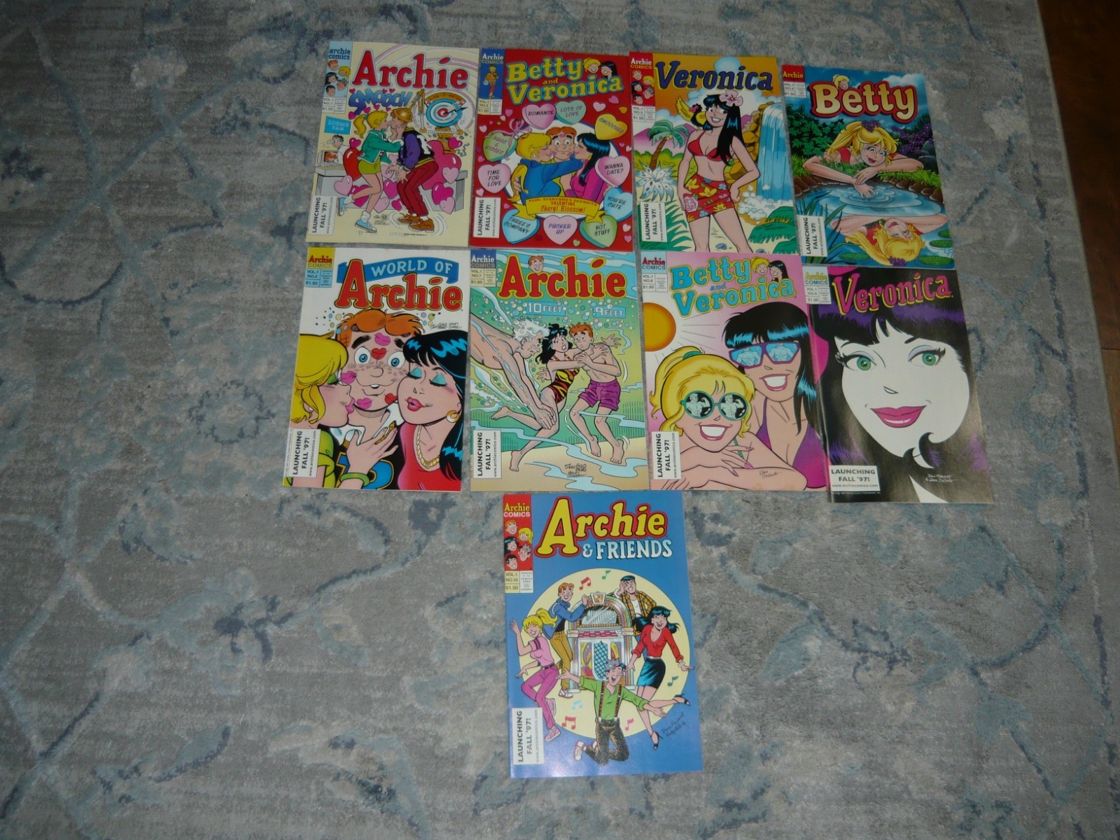 Archie's Ten Book Collector's Set Dan Parent See Description 1997 High Grade Archie's Ten Book Collector's Set Dan Parent See Description 1997 High Grade