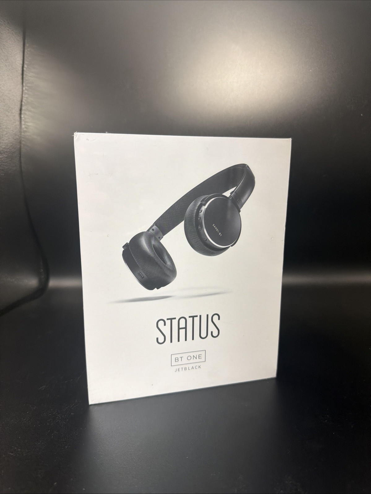 Status Audio BT One Wireless On-Ear Bluetooth Headphones Black SAHD1-BT *SEALED*