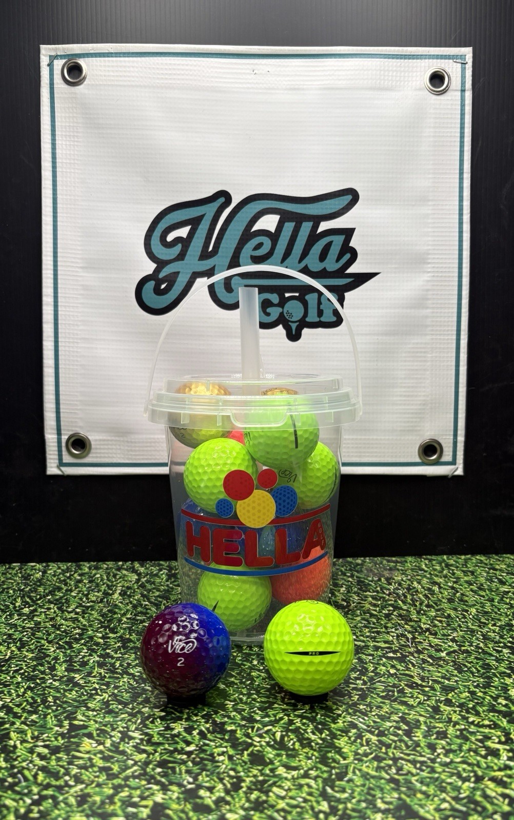 12 Pack Vice Pro Series (5A) Multicolor Golf Balls ~Hella Pristine~ #BevBucket 12 Pack Vice Pro Series (5A) Multicolor Golf Balls ~Hella Pristine~ #BevBucket