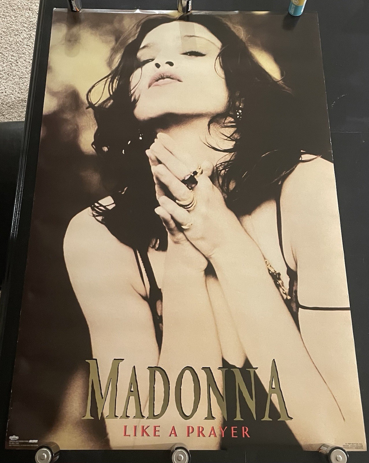 Vintage 1989 Original Madonna Like a Prayer Boy Toy Poster 13035 36x24 NOS