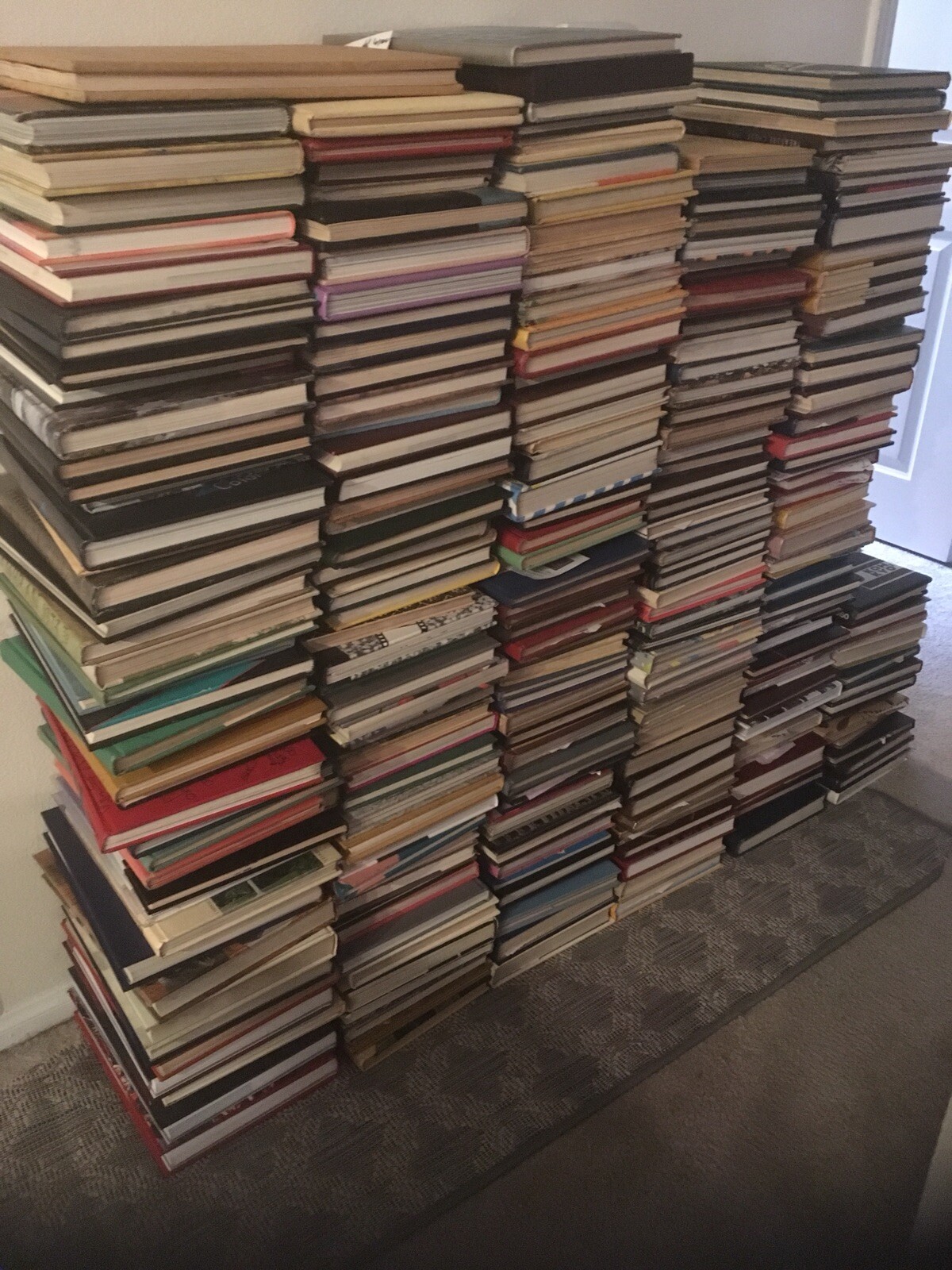 YEARBOOK Lot of 10 ASSORTED 1940s and 1950s Middle ( Jr), High School, College
