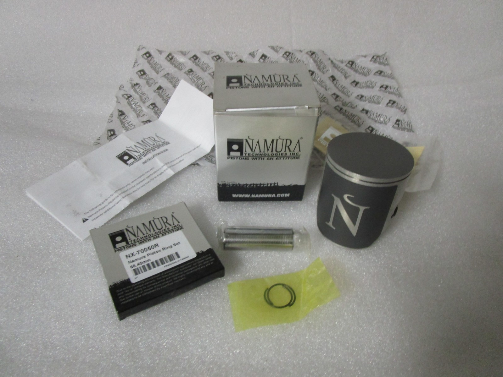 00-02 KTM 200SX  250SXS 00-05 250MXC 00-06 250EXC Namura Piston Assembly