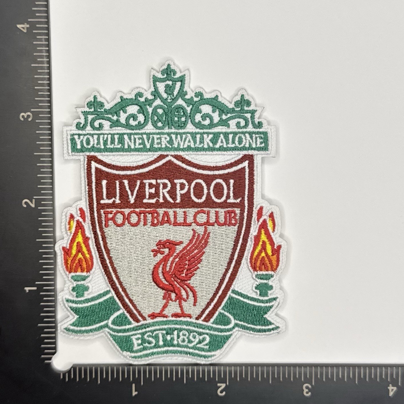 Liverpool Football Club Iron Patch Premier League UEFA The Reds