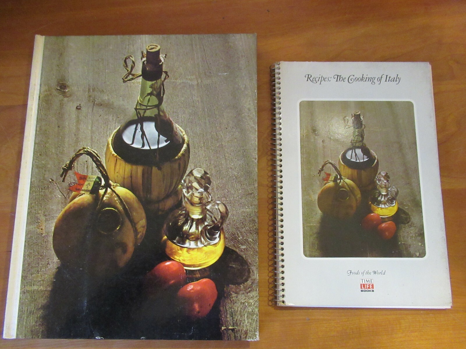 Time Life FOODS OF THE WORLD Book+Spiral Recipes  (CHOOSE ONE) - HC+spiral  GC