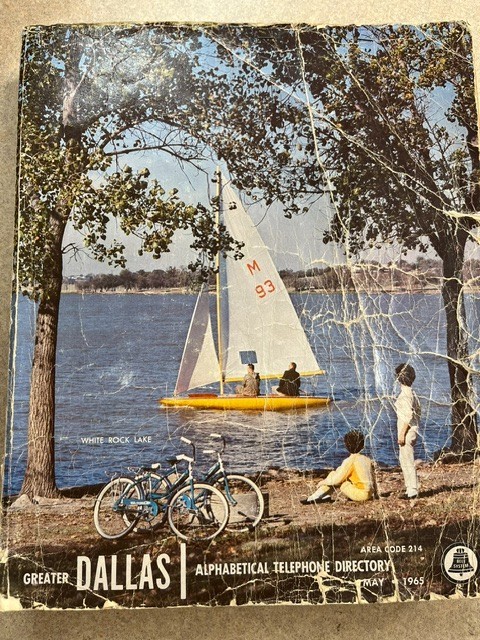 Greater Dallas Telephone Directory -  May 1965 Southwestern Bell Telephone Co.
