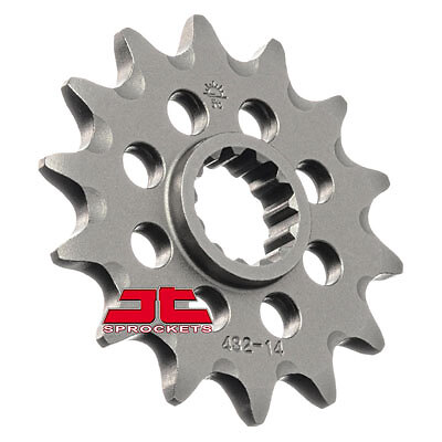 JT Front Sprocket 14 Tooth/520 Pitch 2000-2025 DRZ400S/SM-Dual Sport JT Front Sprocket 14 Tooth/520 Pitch 2000-2025 DRZ400S/SM-Dual Sport