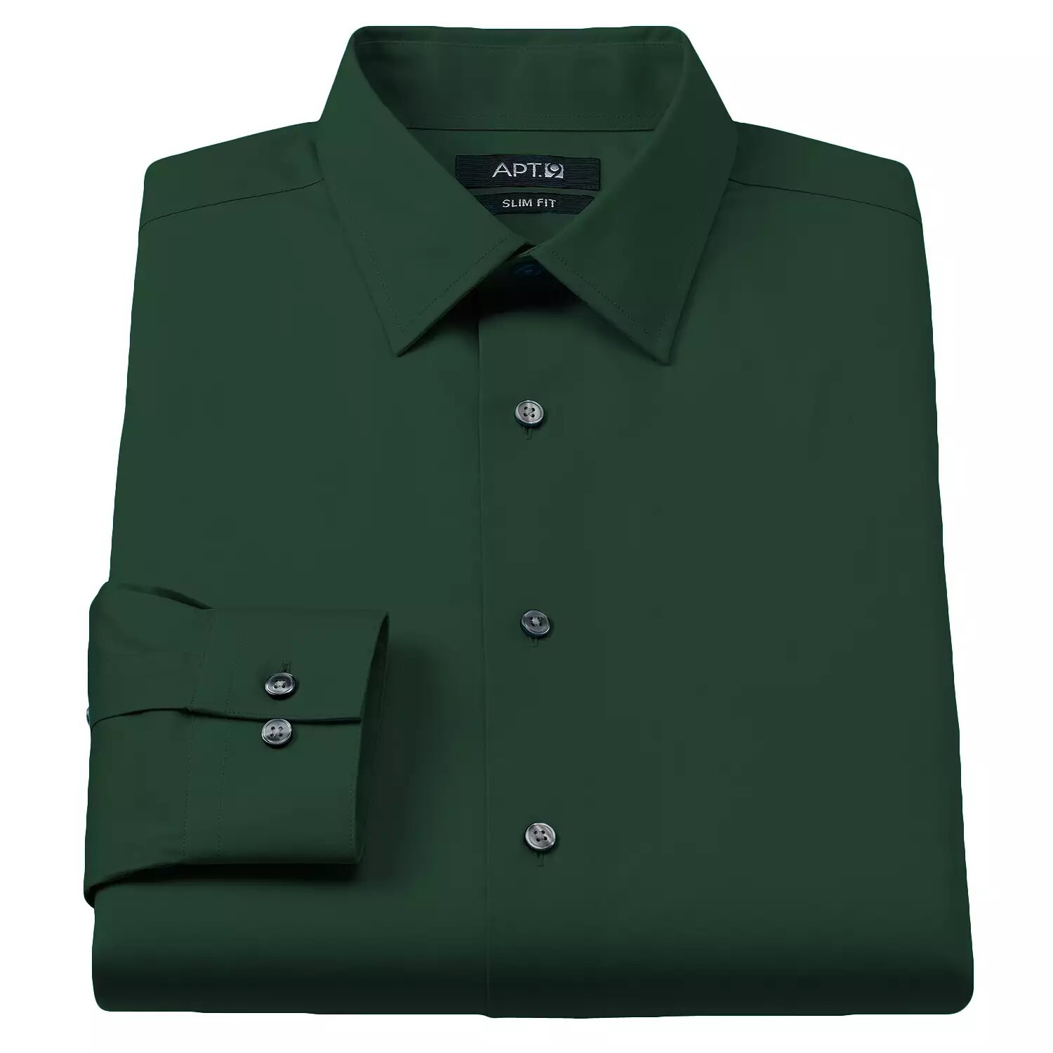 New Apt 9 Men's Slim-Fit Wrinkle-Free Stretch Spread-Collar Dress Shirt