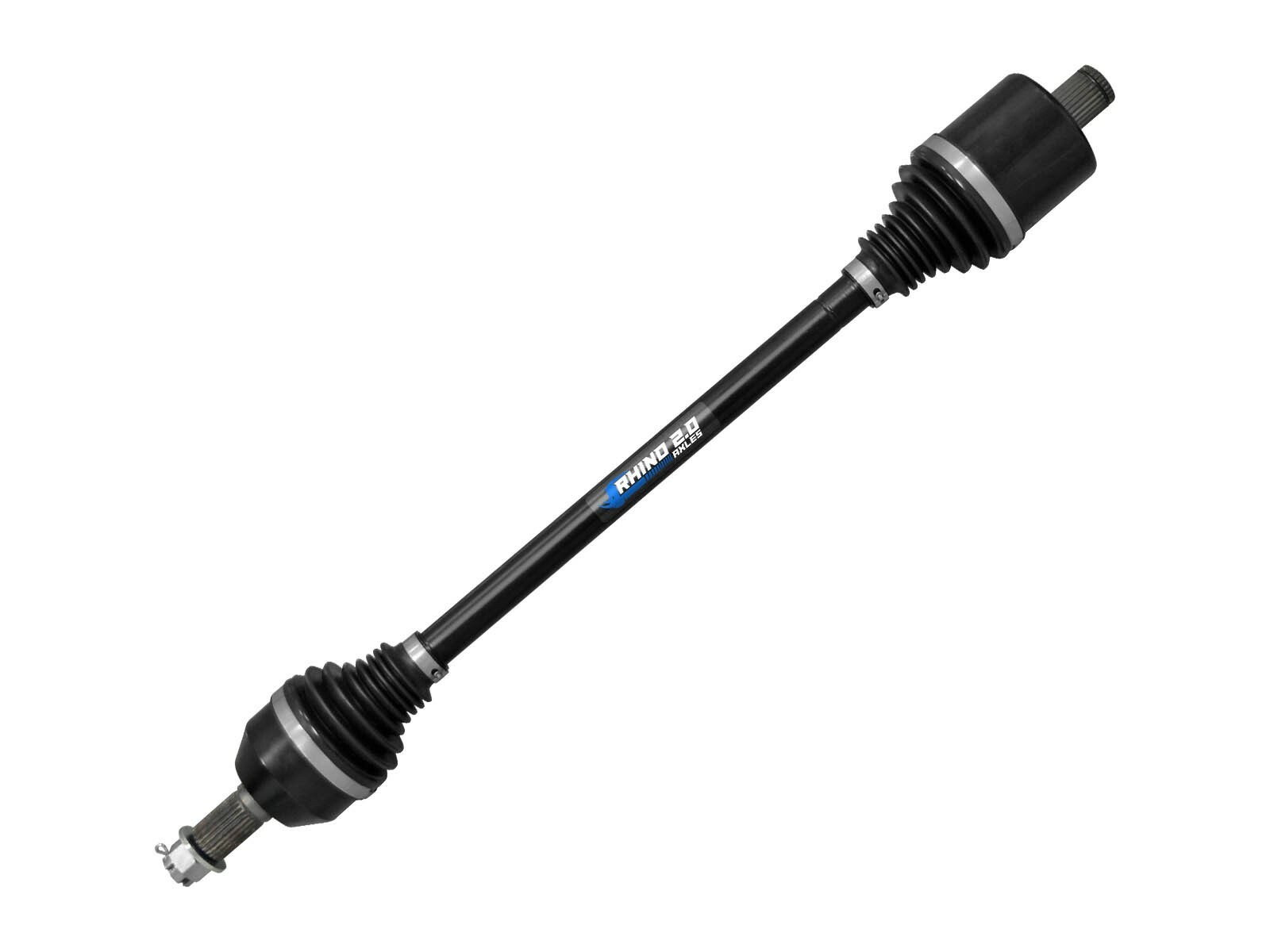SuperATV Heavy Duty Rhino 2.0 Stock Length Axle for Polaris RZR XP 1000 (Front)