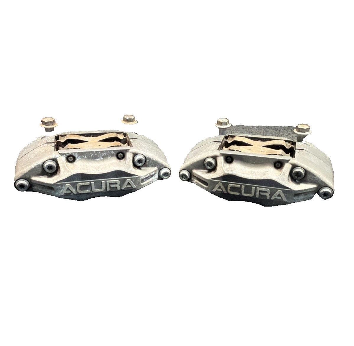 2005-2012 Acura RL Front Brake Caliper Set W/ Bolts OEM