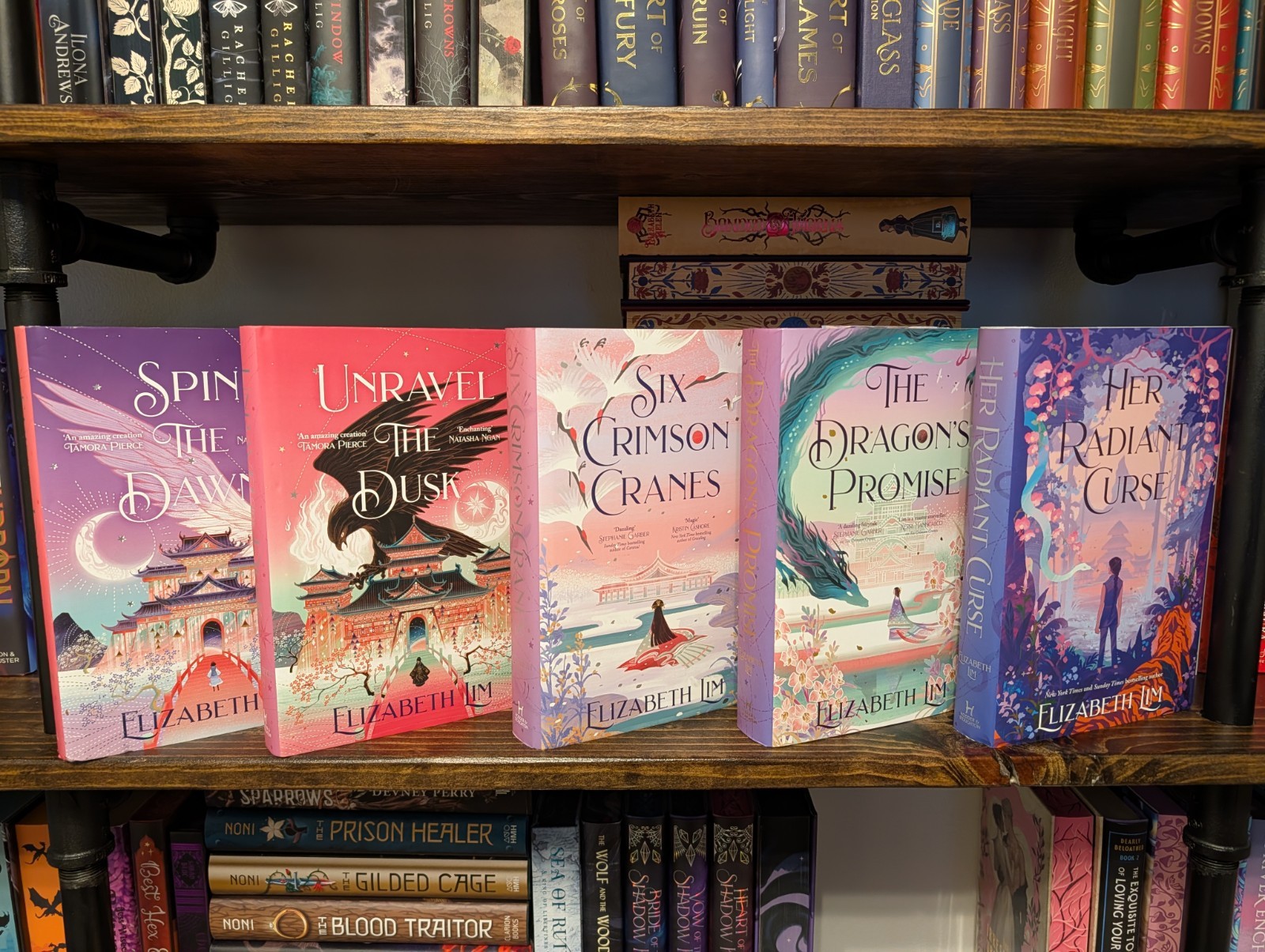 Elizabeth Lim Fairyloot Special Edition 6 books Spin the Dawn Six Crimson Cranes Elizabeth Lim Fairyloot Special Edition 6 books Spin the Dawn Six Crimson Cranes