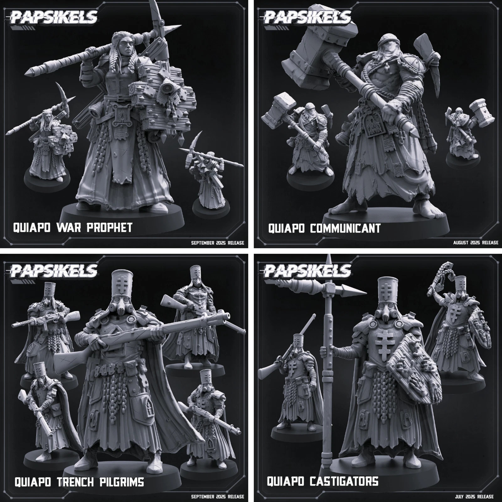 Papsikels Quiapo Starter Warband | Crusade Compatible | 15 Miniatures