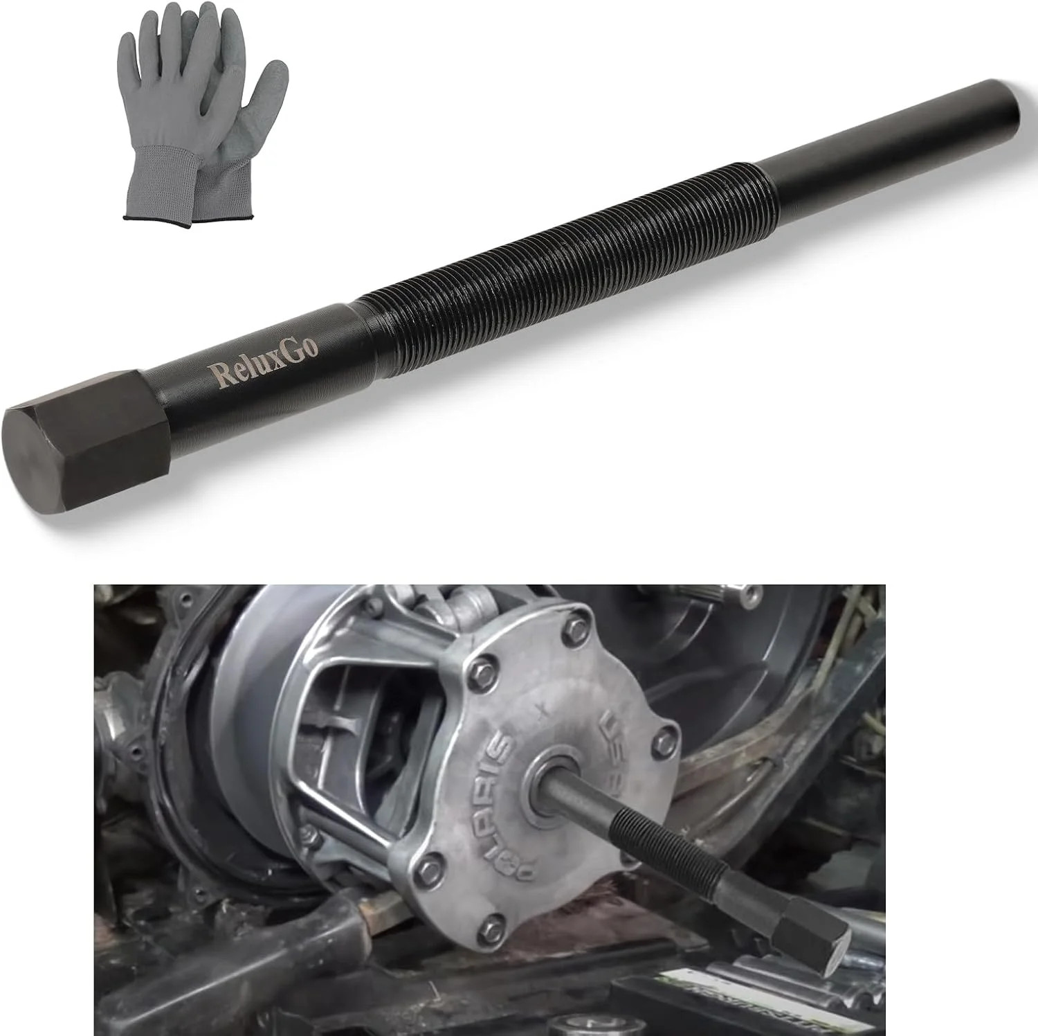 ReluxGo Primary Polaris Clutch Puller Removal Tool for 1985-2016 Polaris Sportsm