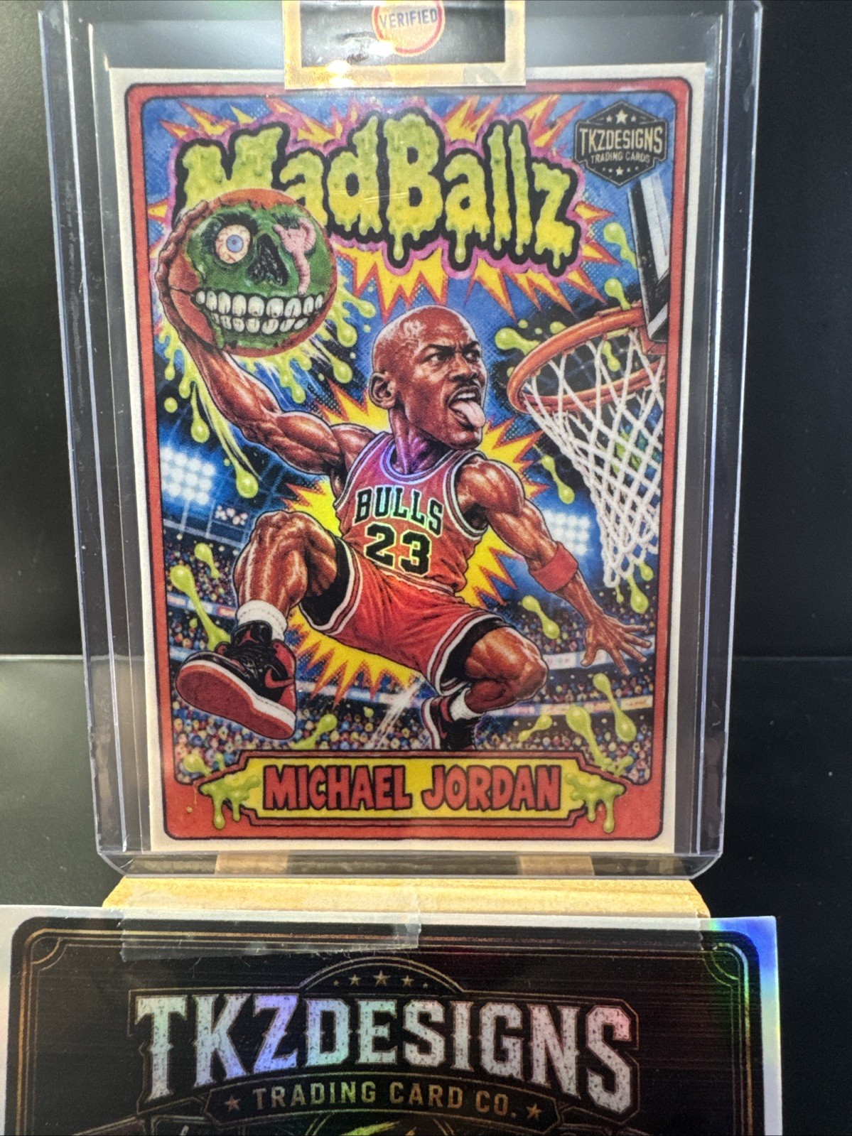 2026 Tkzdesigns MadBallz Chicago Bulls NBA Legend Michael Jordan  MB5