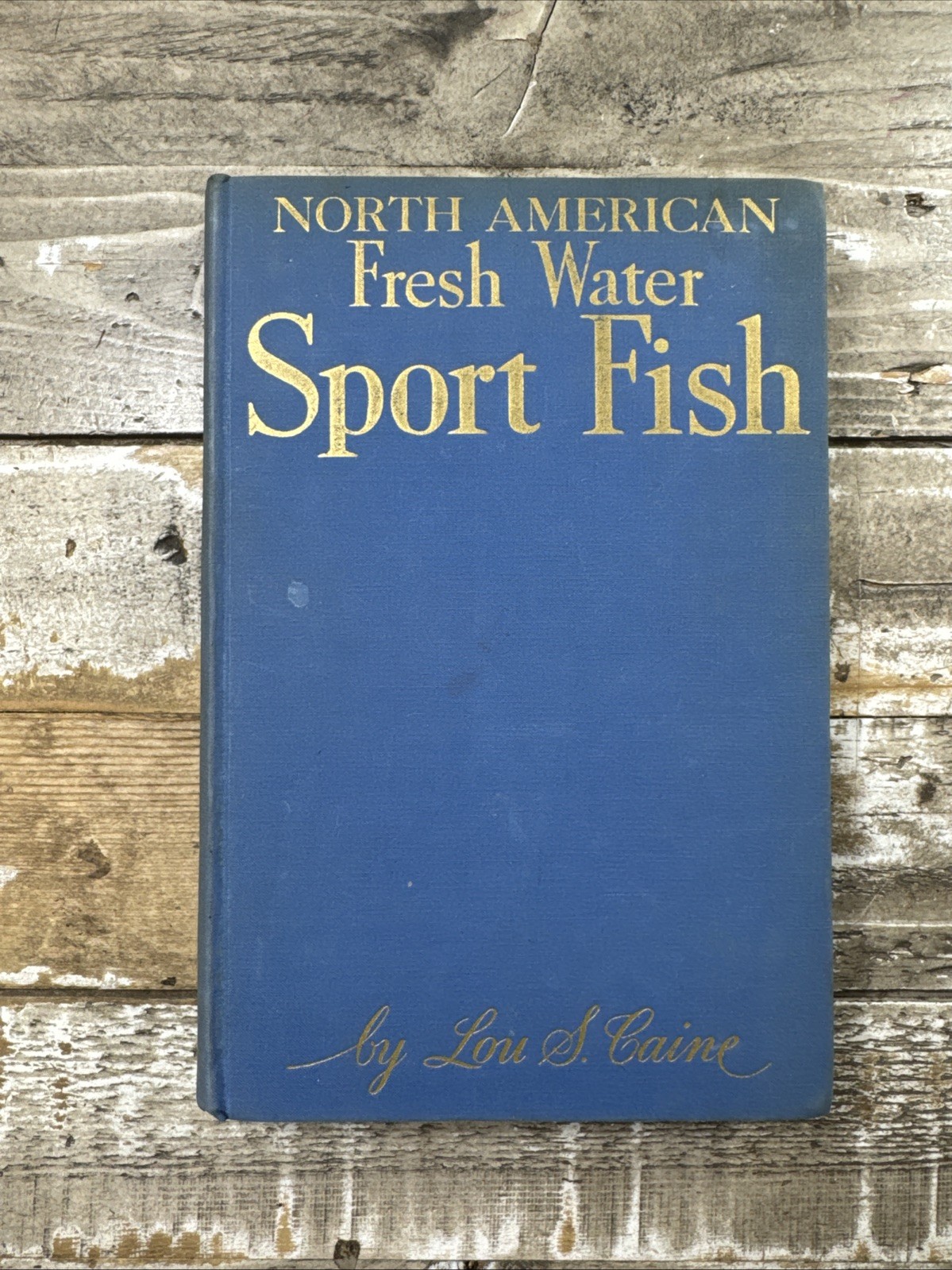 1949 Vintage Fishing Book “North American Fresh Water Sport Fish” Caine 1949 Vintage Fishing Book “North American Fresh Water Sport Fish” Caine