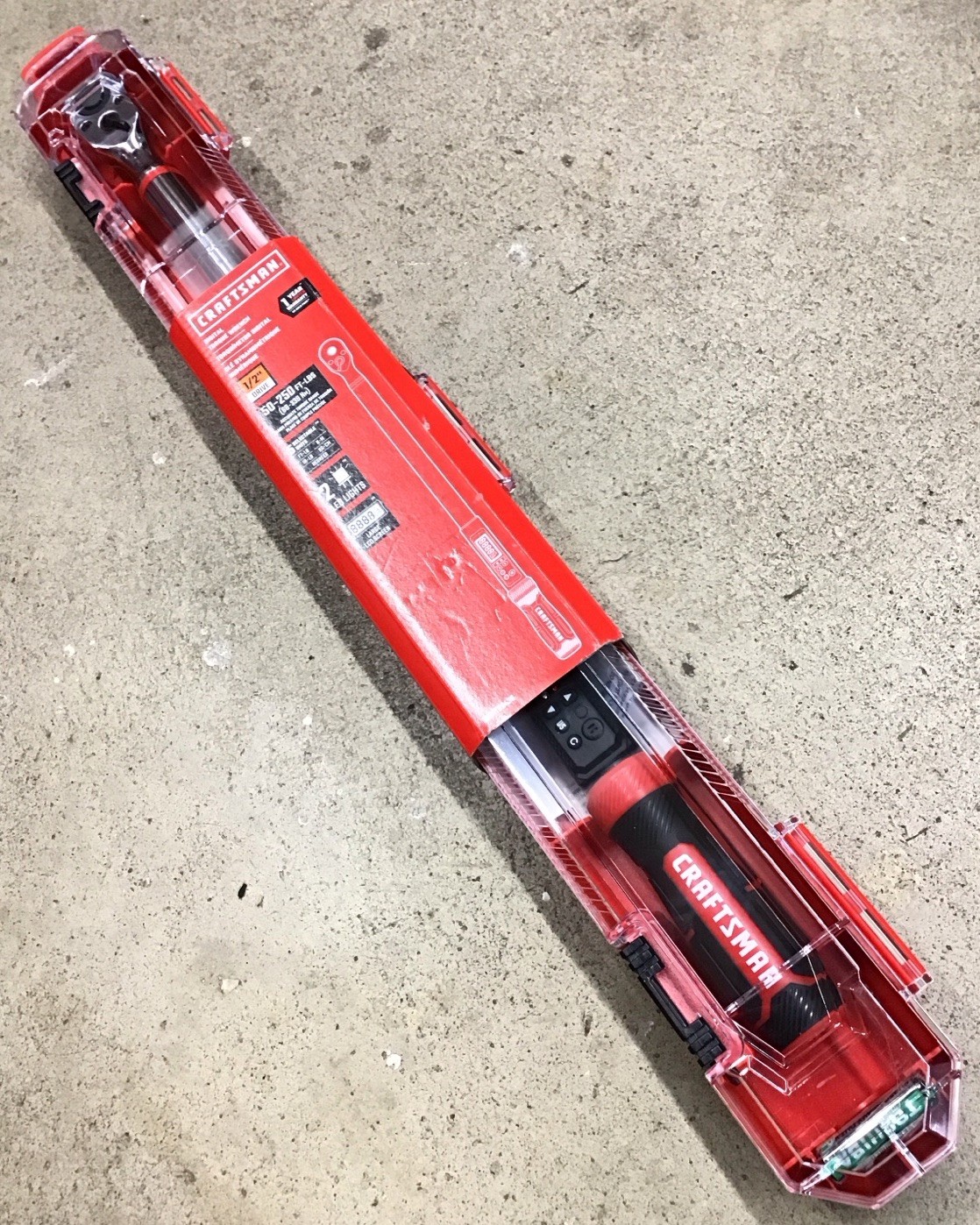 CRAFTSMAN CMMT99436 1/2 INCH DIGITAL TORQUE WRENCH NEW SEALED  L@@K