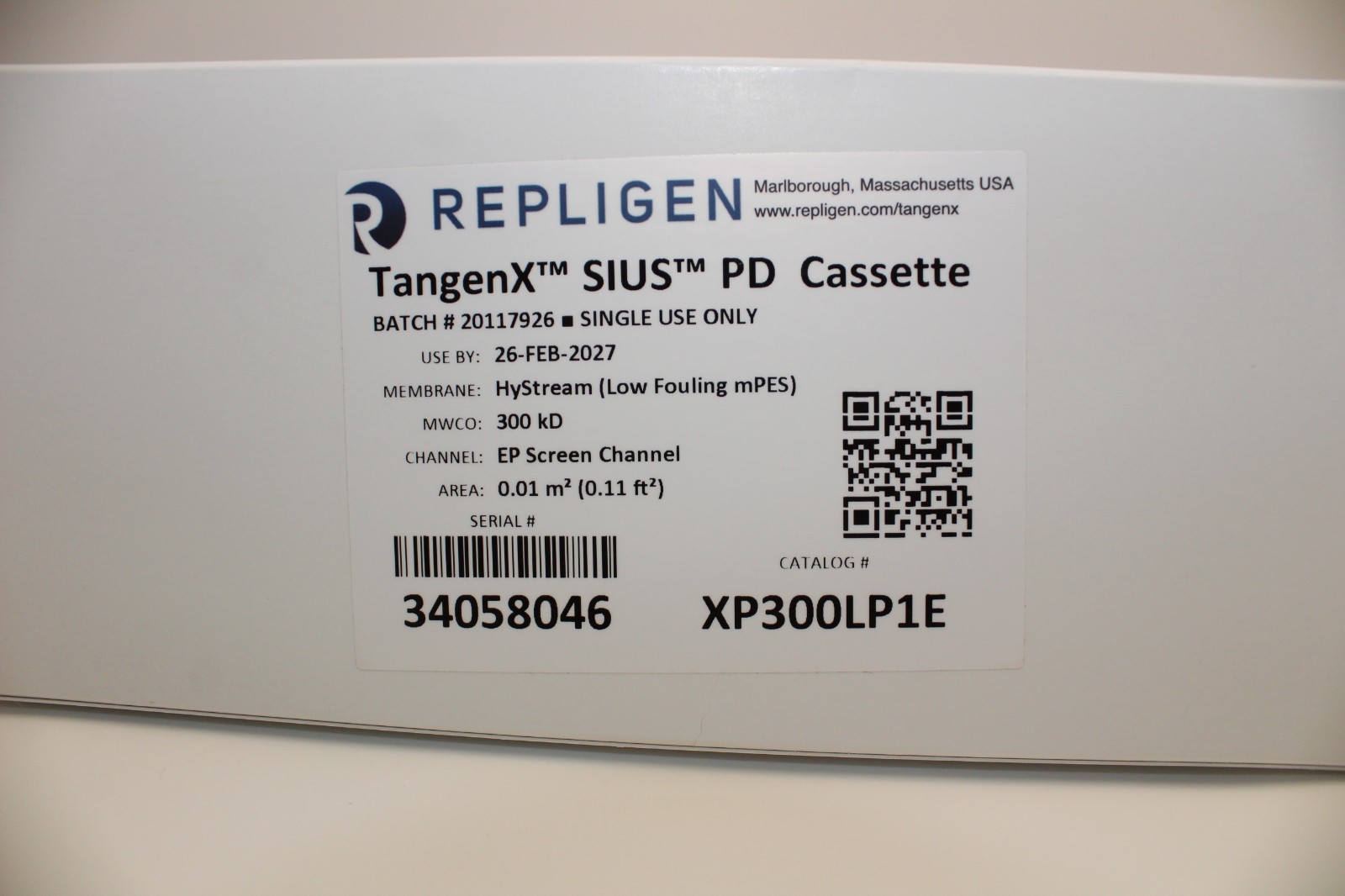REPLIGEN TangenX SIUS PD Cassette 0.01m2  HyStream 300kD XP300LP1E