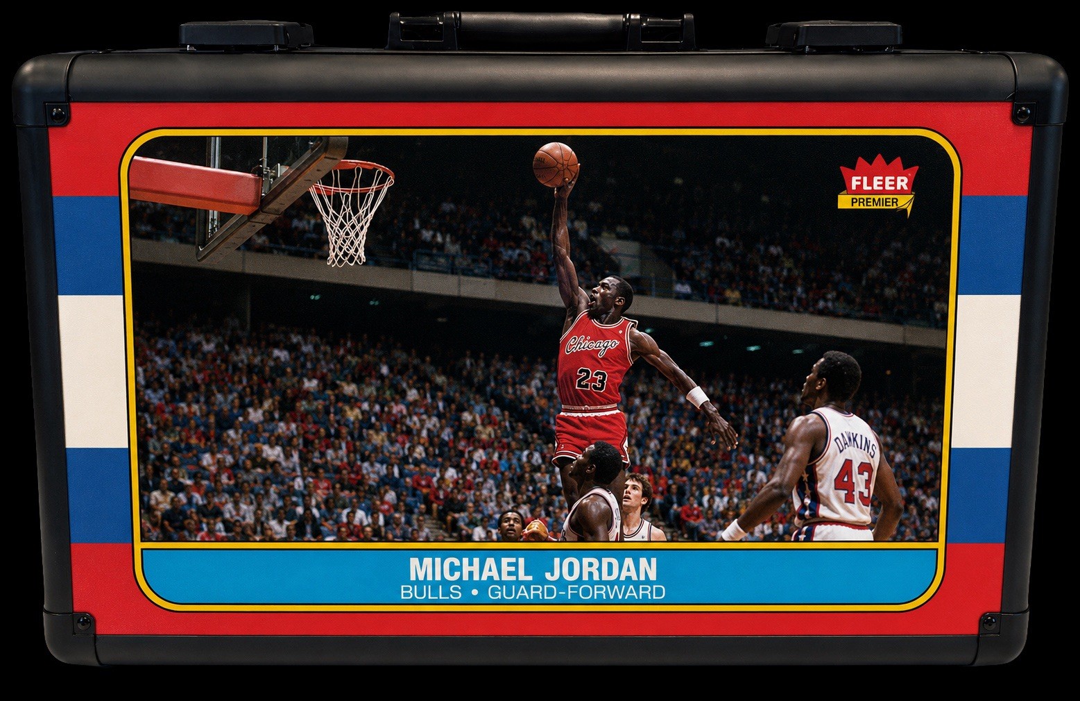 Michael Jordan 1986 Fleer  Graded Card Case Box PSA/BGS Slabs Storage TSA Locks