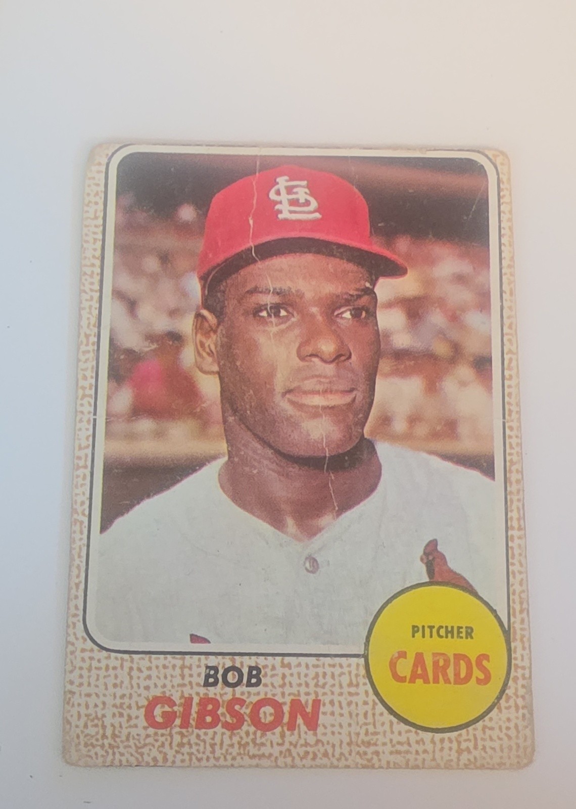 1968 Topps - Bob Gibson #100 1968 Topps - Bob Gibson #100