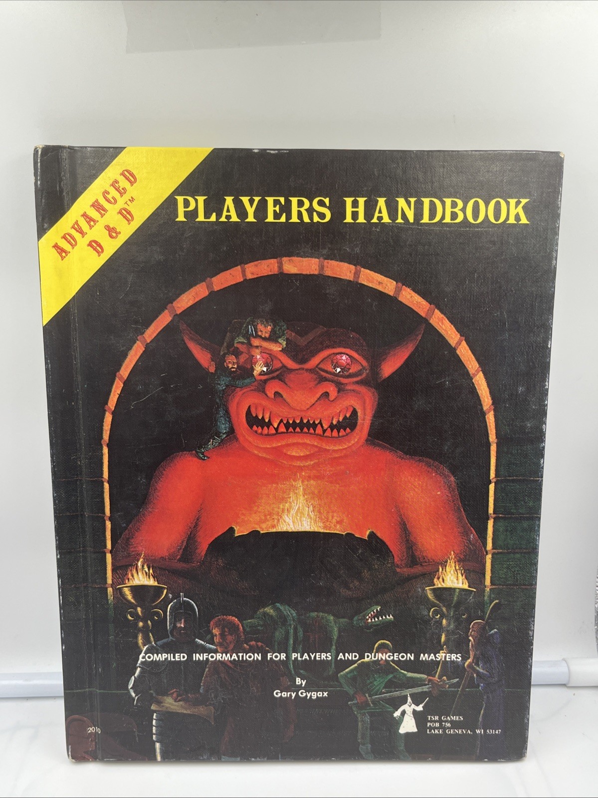 1980 AD&D Players Handbook 1st Ed 6th Printing January Advanced D&D