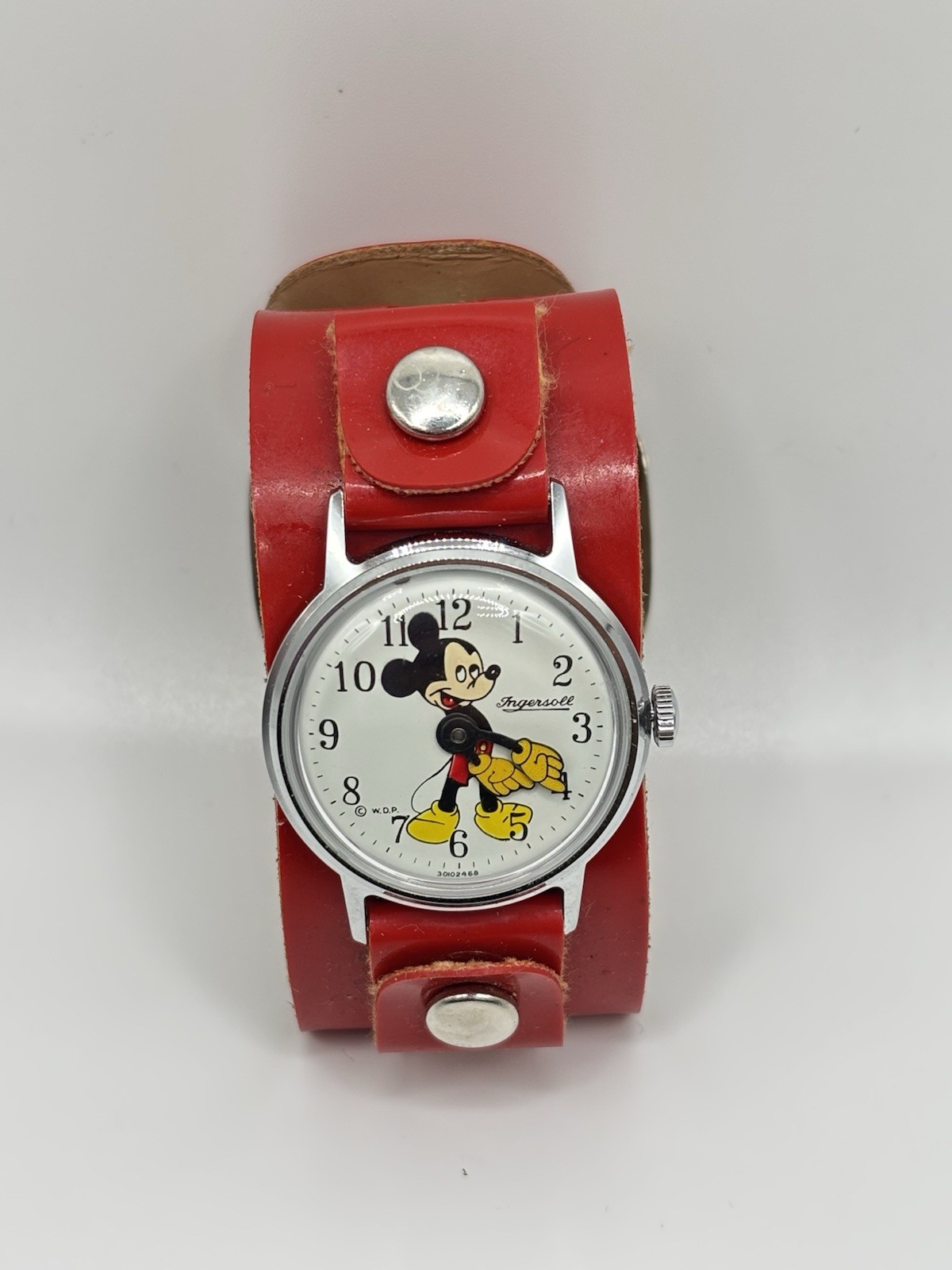Rare Vintage Ingersoll Mickey Mouse Wind Up Watch Rare Vintage Ingersoll Mickey Mouse Wind Up Watch
