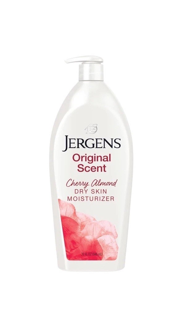 Jergens Original Scent Cherry Almond Hand & Body Lotion 32 fl oz Dry Skin Relief