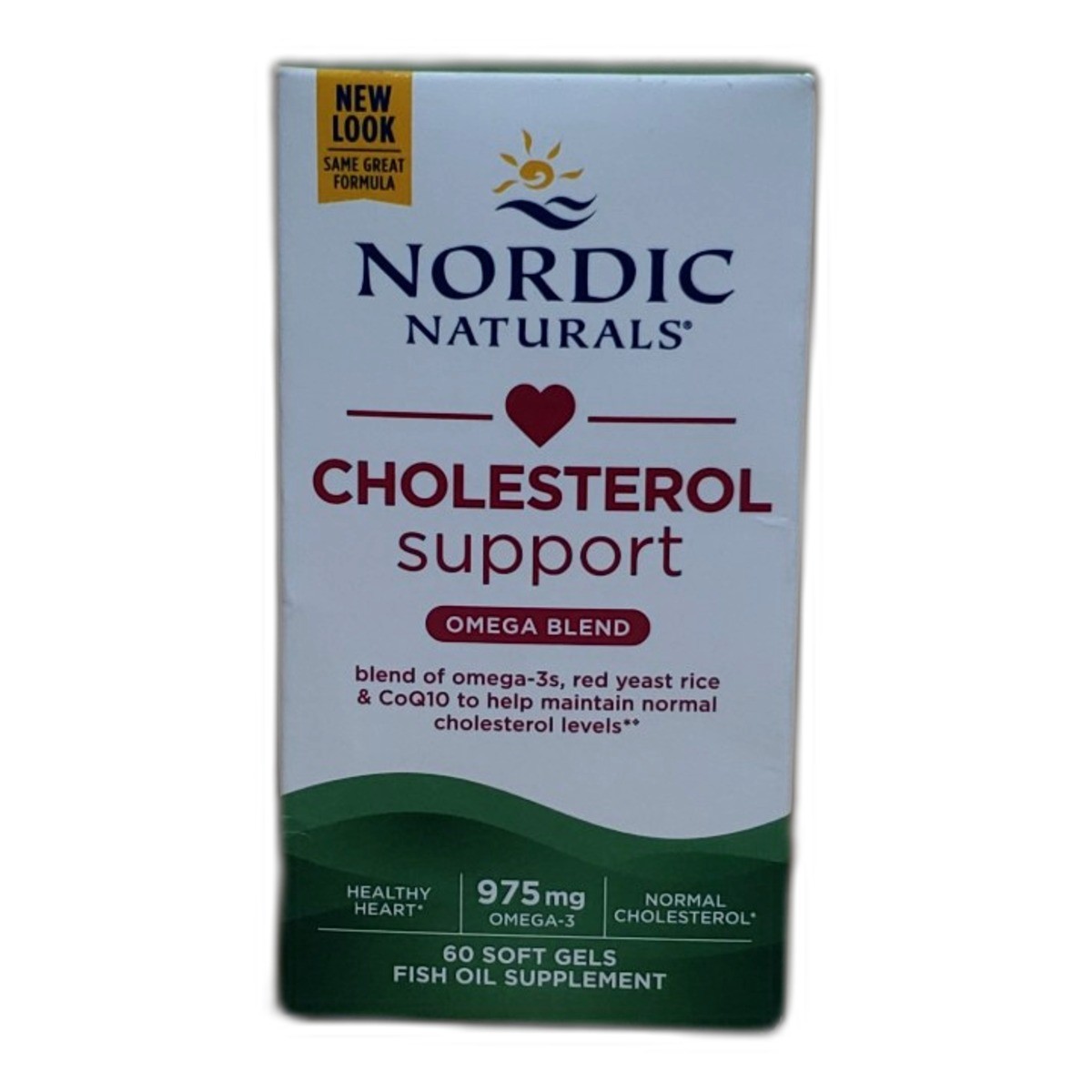 Nordic Naturals Cholesterol Support Omega Blend Fish Oil Soft Gels Exp 06/27 New
