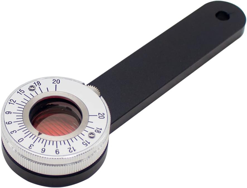 Portable Maddox Rod Phoria Tester - Optical Strabismus Testing Kit with 20 Prism Portable Maddox Rod Phoria Tester - Optical Strabismus Testing Kit with 20 Prism