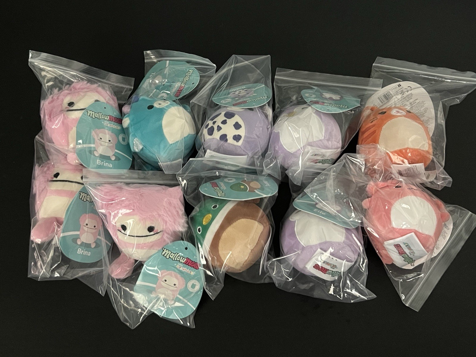 Squishmallows Mallowmees Set Of 10 Brand New In Bags Fast Shipping Squishmallows Mallowmees Set Of 10 Brand New In Bags Fast Shipping