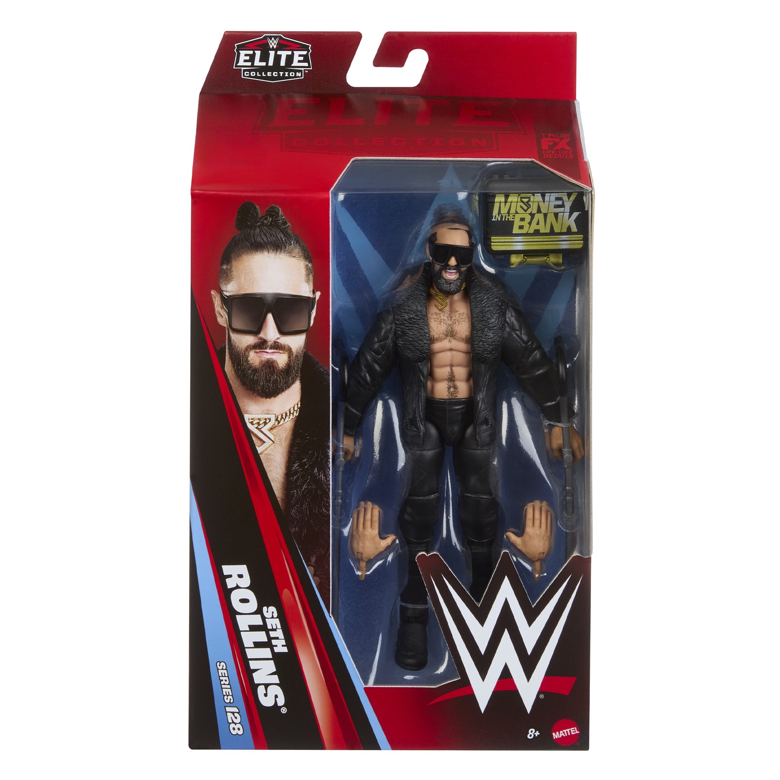 Seth Rollins - WWE Elite 128 Mattel Toy Wrestling Action Figure Seth Rollins - WWE Elite 128 Mattel Toy Wrestling Action Figure