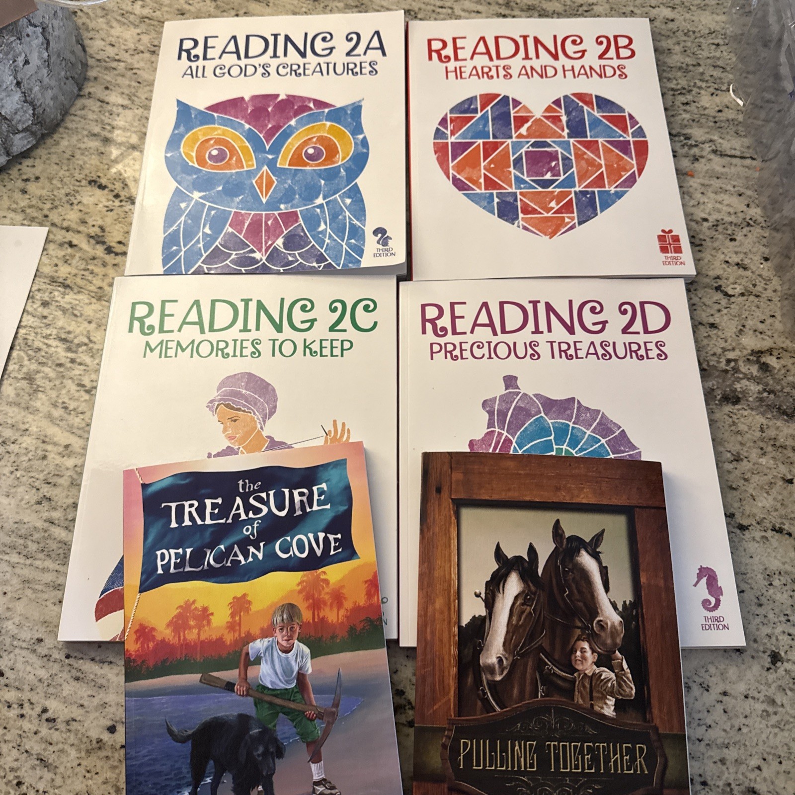 Reading 2A 2B 2C 2D Third Edition BJU Press Reading Workbooks Lot Reading 2A 2B 2C 2D Third Edition BJU Press Reading Workbooks Lot