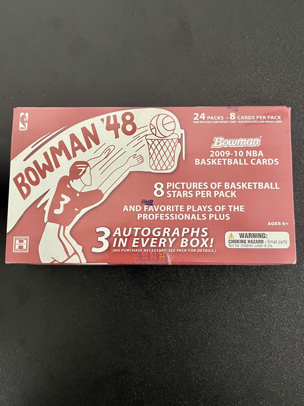 2009/10 BOWMAN '48 NBA BASKETBALL SEALED HOBBY BOX STEPHEN CURRY ROOKIE CHASE