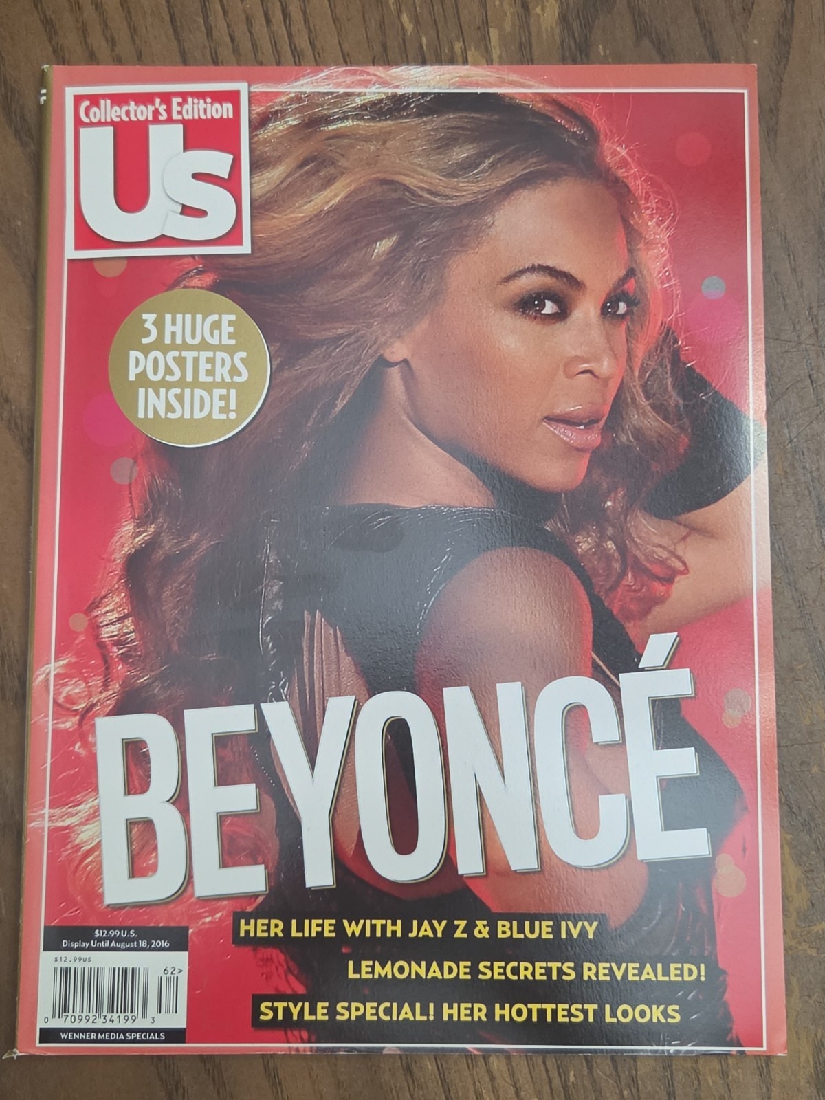 US Weekly Magazine 2016 Beyoncé Collector's Edition Includes 3 Posters US Weekly Magazine 2016 Beyoncé Collector's Edition Includes 3 Posters