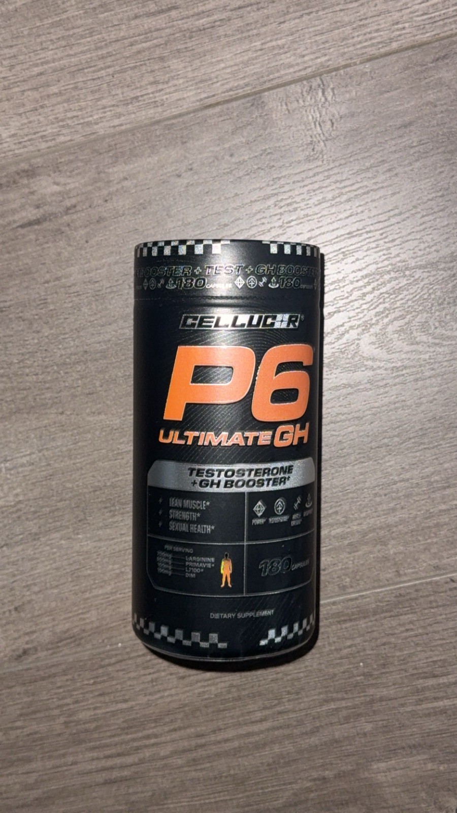 Cellucor P6 Ultimate GH Test Booster for Men, 180 Capsules Cellucor P6 Ultimate GH Test Booster for Men, 180 Capsules