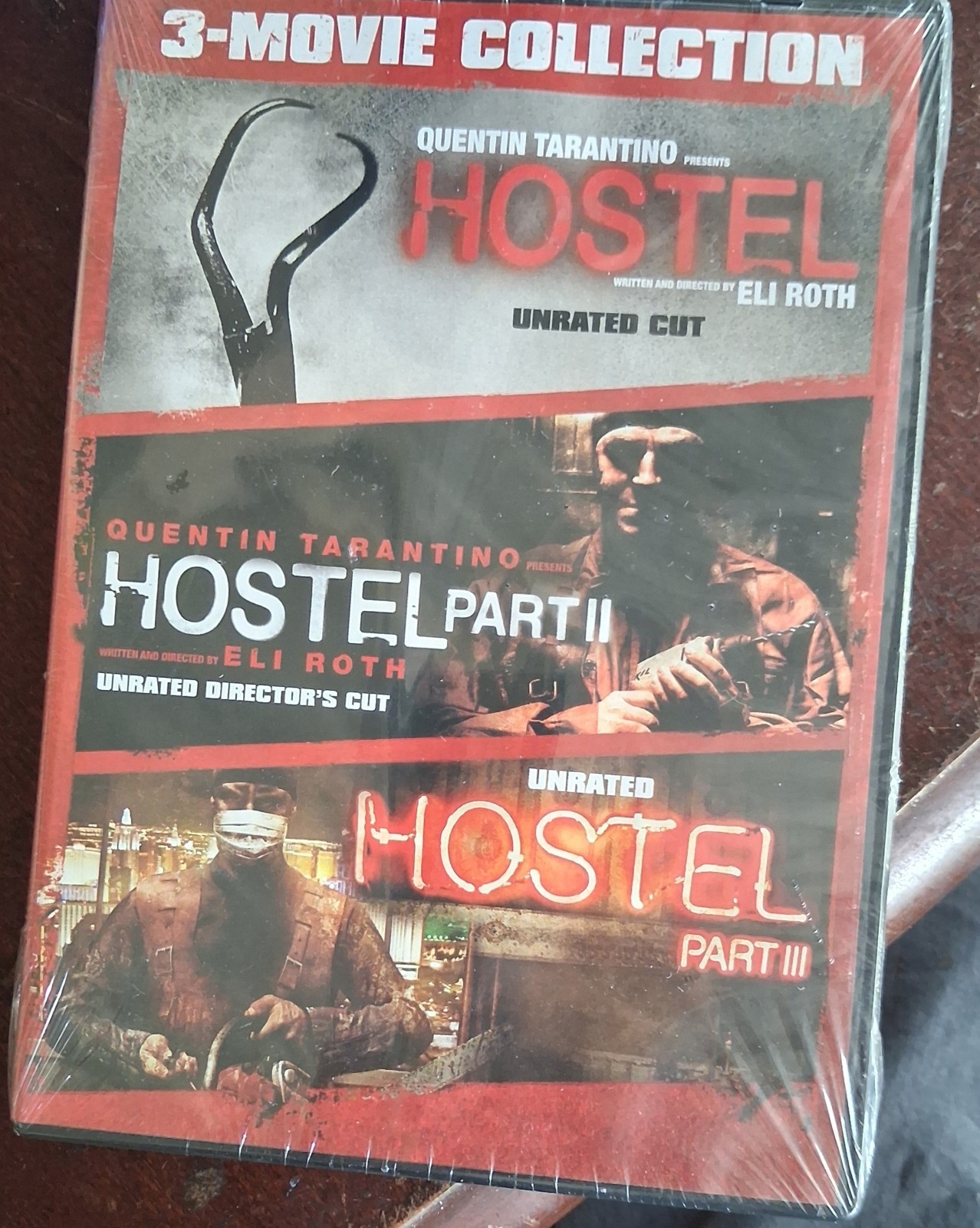 Quentin Tarantino Hostel Trilogy Sealed In Package All 3 Unrated cuts