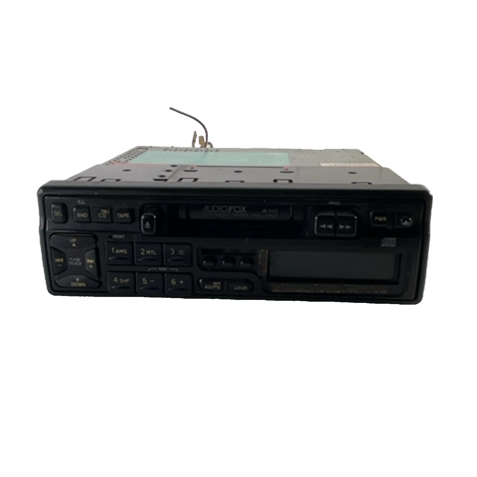 Vintage Audiovox AV-440A AM/FM Cassette Car Stereo Receiver