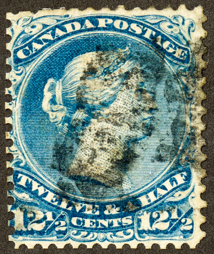 Canada Stamps # 28 Used VF Scott Value $125.00 Canada Stamps # 28 Used VF Scott Value $125.00