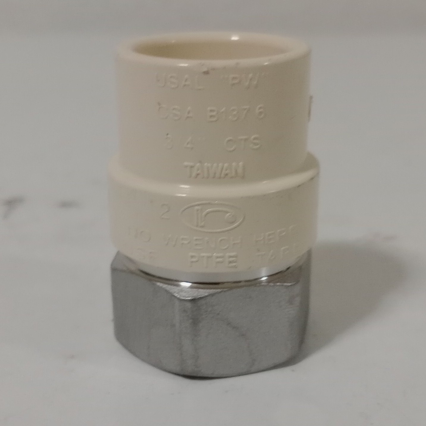 PROFLEX Stainless Steel Straight Compression-to-CPVC Fitting 3/4 in F/F PROFLEX Stainless Steel Straight Compression-to-CPVC Fitting 3/4 in F/F