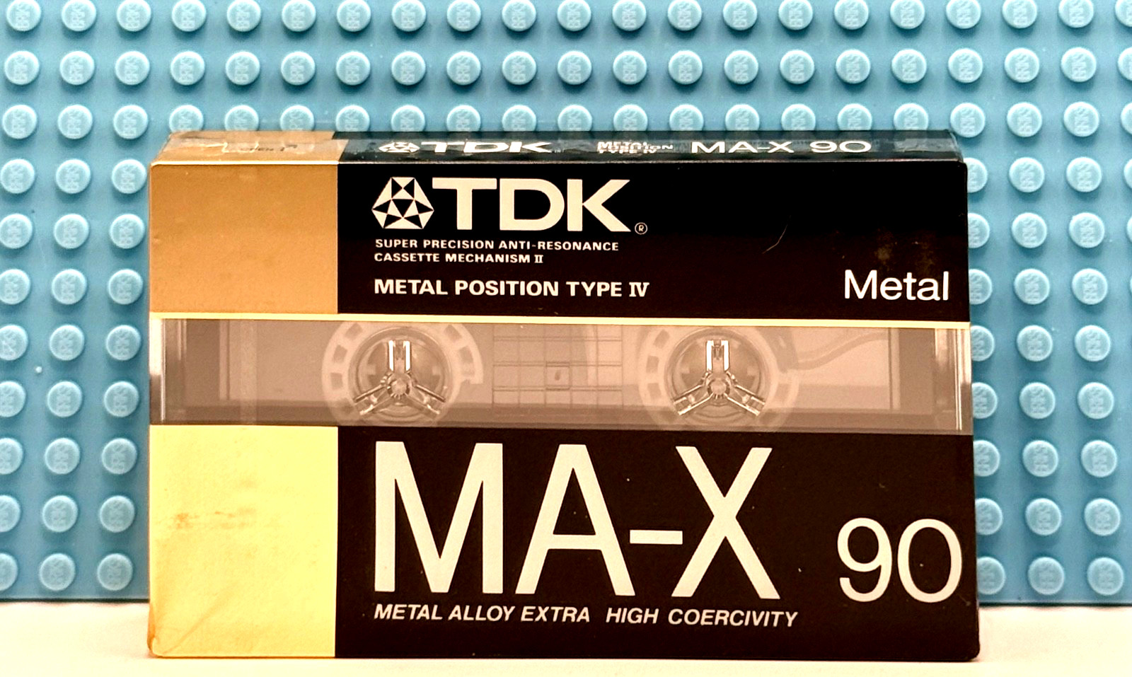 TDK  MA-X    90     TYPE IV    1988  JAPAN  BLANK CASSETTE TAPE (1) (SEALED)