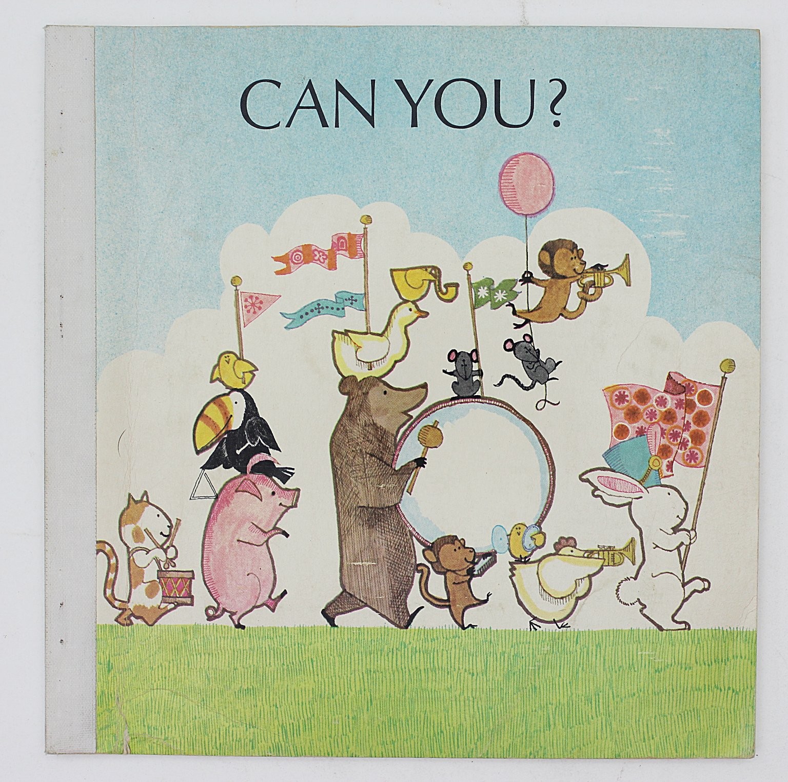 CAN YOU? Johnson Kress McNeil Whitman 1968 Illustrated Children's Reader