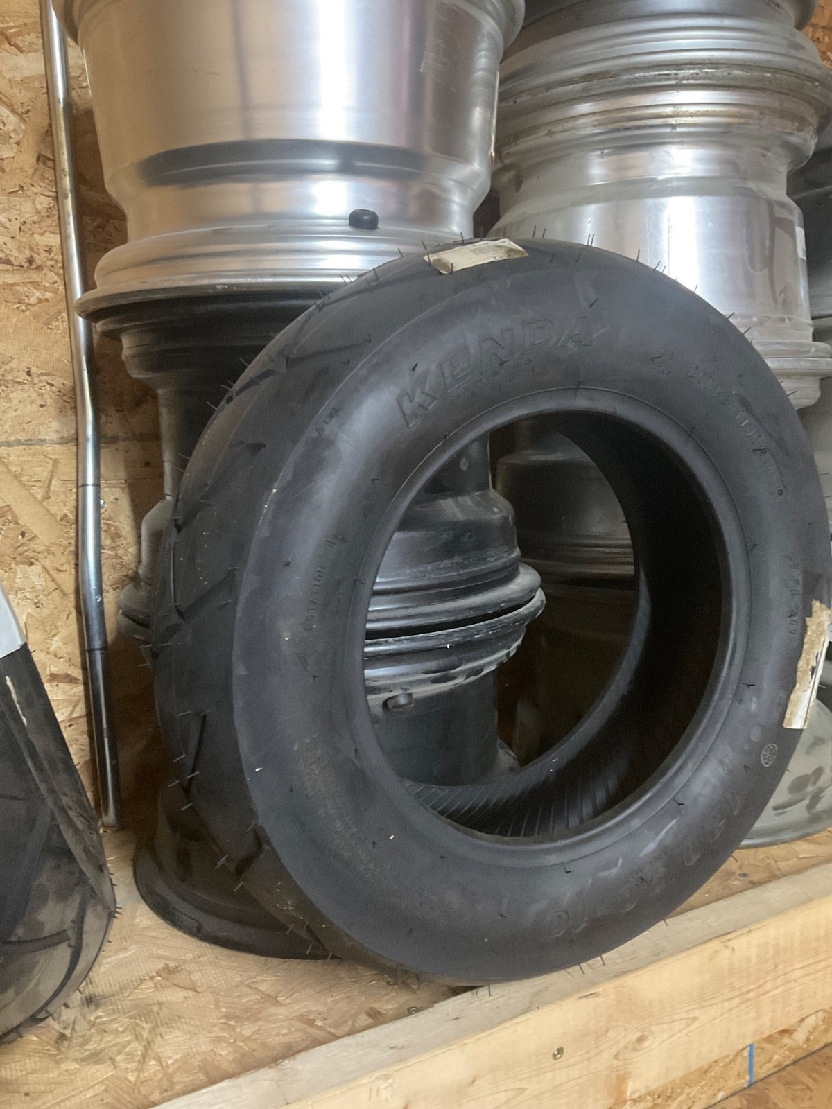 Kenda K764 Rear Scooter Tire 120/90-10 4PR 66M