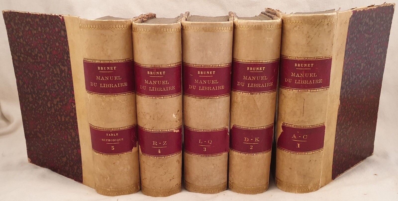 JACQUES CHARLES BRUNET MANUEL DU LIBRAIRE ET DE L’AMATEUR BIBLIOGRAFIA 1842 ILLS