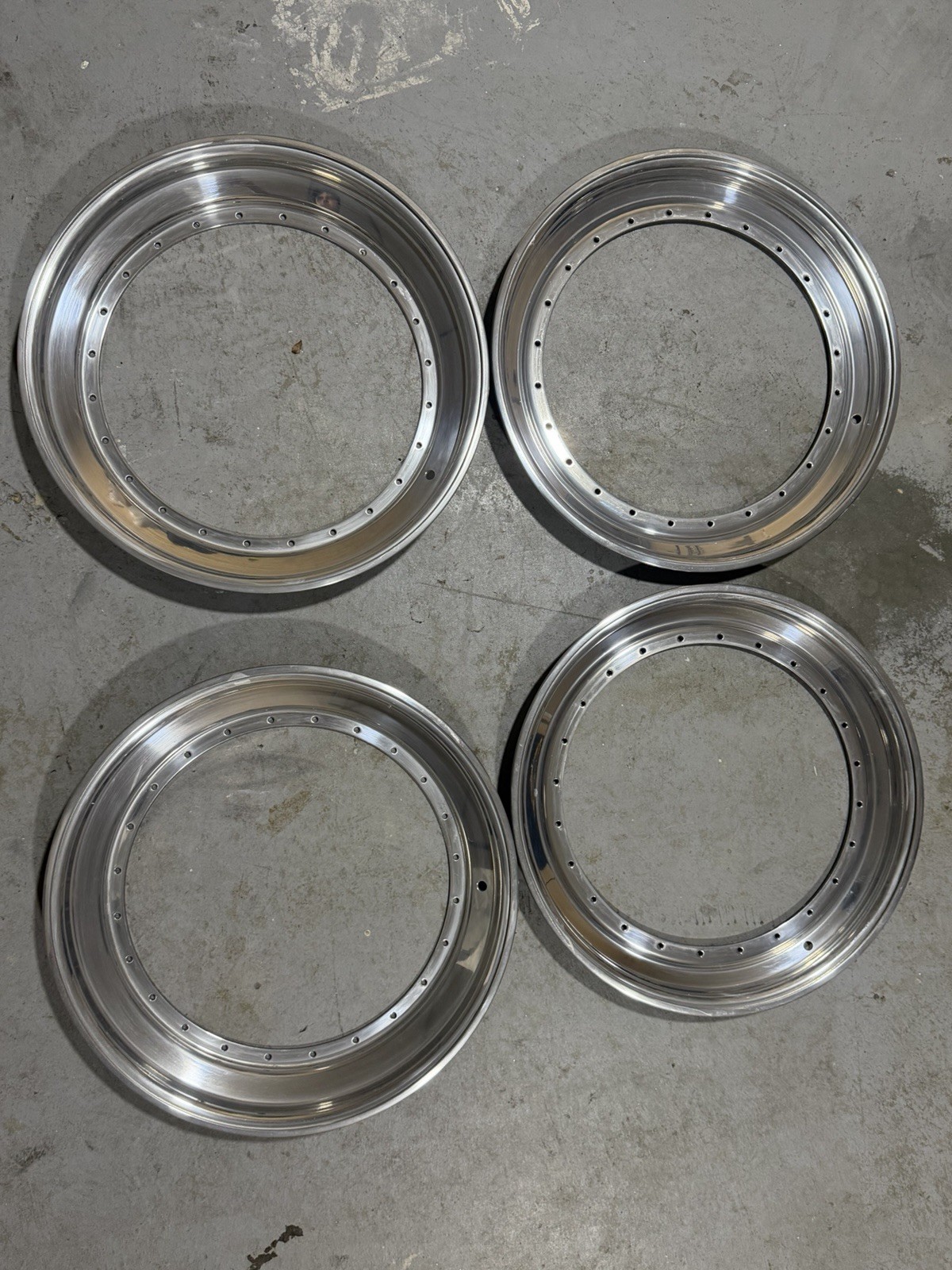 BBS Motorsport 19 3 Piece Wheel Lips Set
