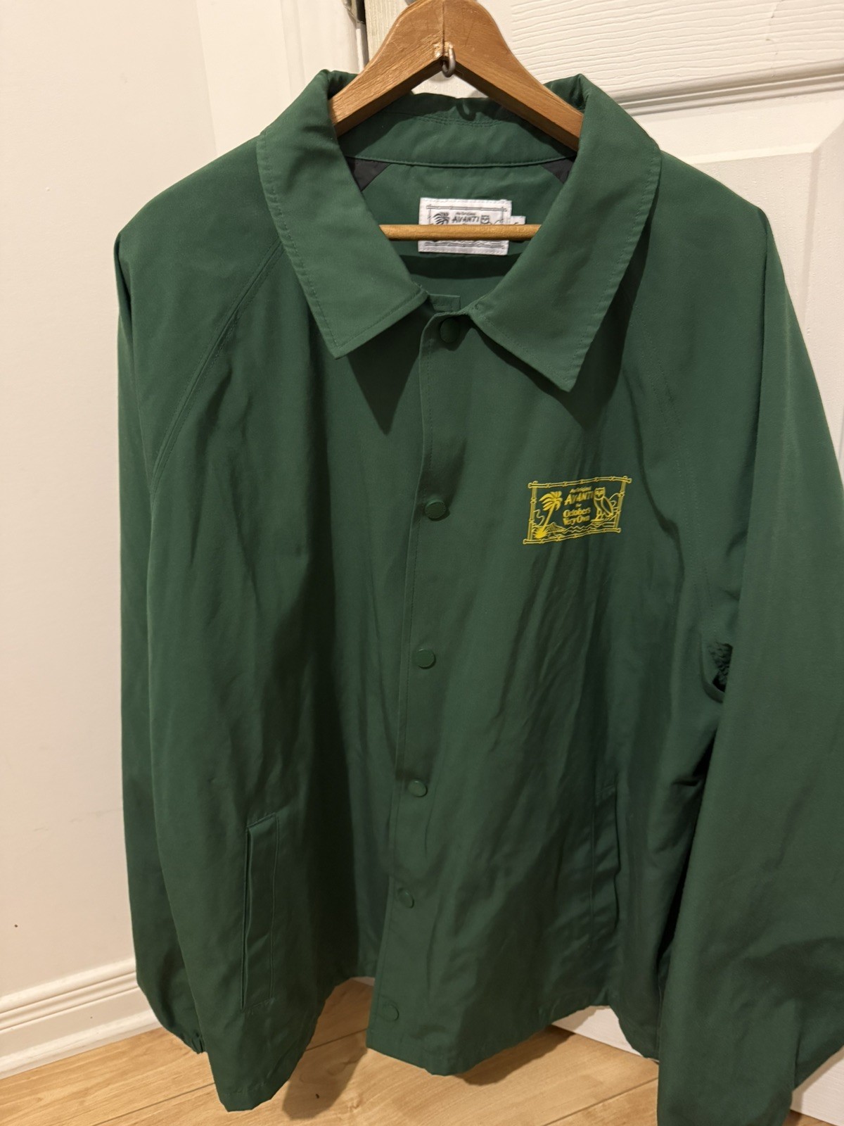 SS21 OVO X Avanti Souvenir Jacket Green L Octobers Very Own