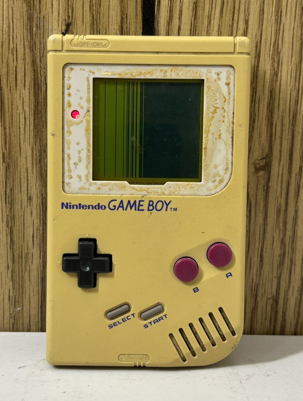 Nintendo Gameboy Original DMG-01 Handheld System Game Console - Parts or Repair