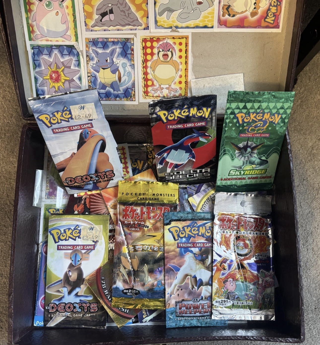⭐️WOTC Pokémon Premium Box Vintage Booster Packs & Cards Read for Details⭐️